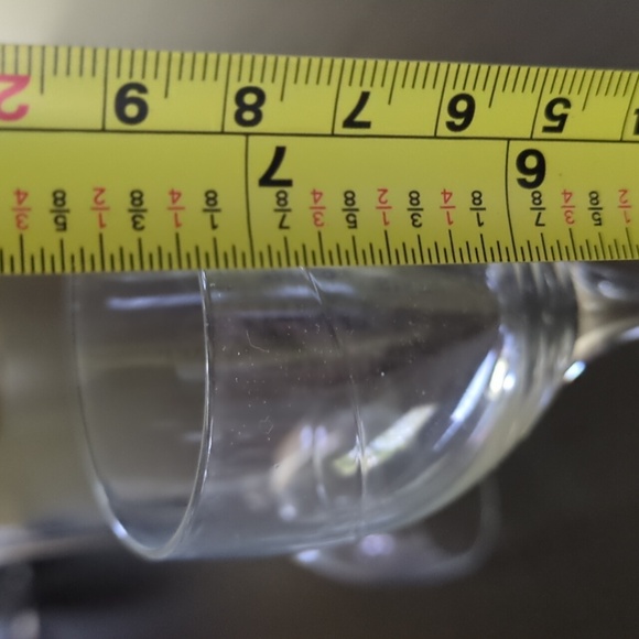 Vintage Kosta Boda Crystal Line Wine Cordial Glasses by Anna Ehrner set of 6 - Picture 6 of 7